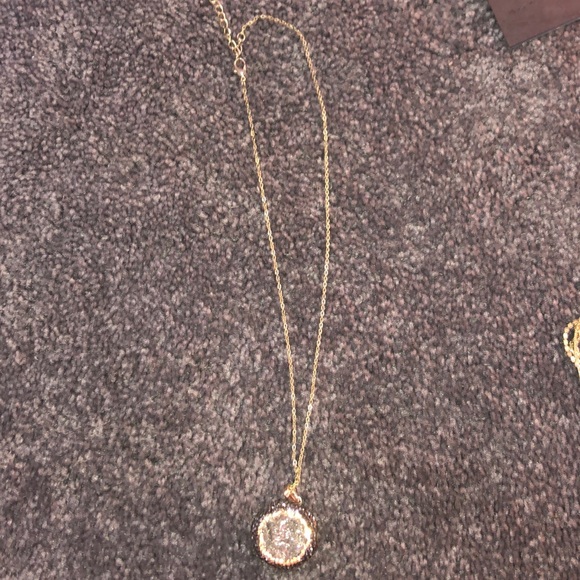 Crystal Geode Necklace - Picture 2 of 2